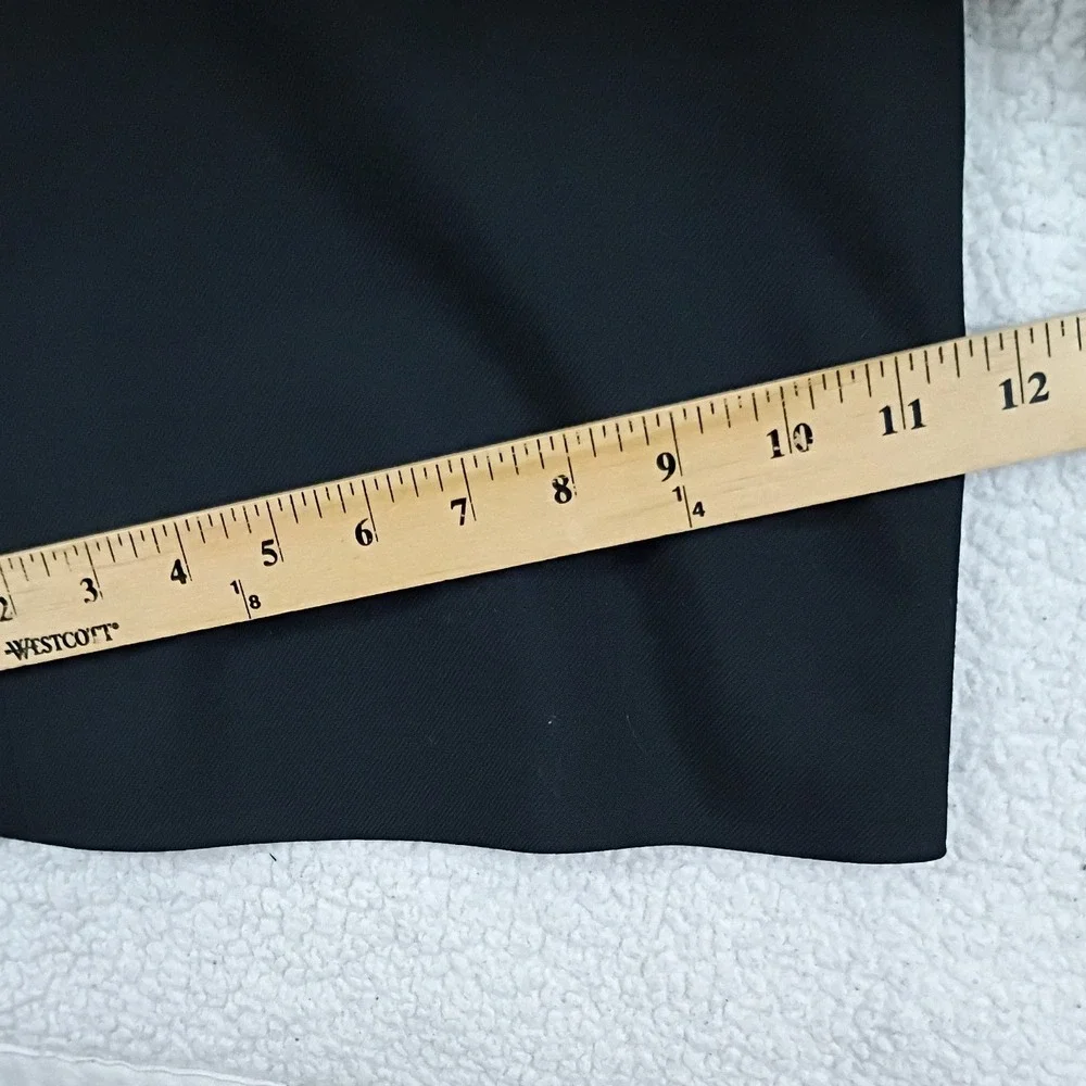 DSCP US Navy Vintage 13 Button Trousers Mens 37R Black Wool Sailor Bellbottoms